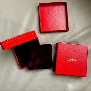 Authentic Cartier jewelry Necklace Box and Packaging (Empty) NEW